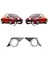 Araba Ön Sis Farları Kapak Peugeot 207 Sport 2006 2007 2008 2009 Hood Frame Sisli Lamba Kapakları Çerçeve Trim (Yurt Dışından) 3