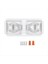 Rv Işıklar Iç 12V LED 8W Tavan Çift Kubbe Işık 600 Lümen Parlaklık Işık Fikstür Rv Römork Tekne Araba (Yurt Dışından) 1