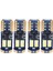 T10 168 LED Araba Ampulü 8pcs 194 W5W 12-Smd 3030 Yonga Seti LED Ampul Kanbusu Araba Iç Kubbe Haritası Kapı Işıkları Beyaz (Yurt Dışından) 2