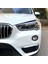 Ön Far Kapağı Kafası Işık Lambası Göz Kapağı Kaş Trim Abs Bmw X1 F48 Xdrive 2015-2021 Parlak Siyah (Yurt Dışından) 5