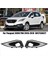 Peugeot Için Araba Ön Sis Lamba Kapağı Çerçevesi Dekoratif 3008 P84 2016-2019 1806095X 1806096X 9817136677 9817136777 (Yurt Dışından) 2