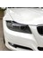4x Için Bmw 3 Serisi E90 E91 320I 330I 2005-2012 Ön Far Kapağı Garnitür Strip Kaş Kapak Etiketi Parlak Siyah (Yurt Dışından) 5