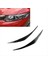Araba Ön Far Kaş Kafası Işık Göz Kapağı Kaş Karbon Fiber Döşeme Sticker Honda Civic 2012-2015 (Yurt Dışından) 5