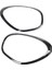 2pcs Ön Far Lambası Çerçeve Döşeme Bmw Mini Cooper Için Parlak Siyah R60 2011-2016 51139801573 51139801574 (Yurt Dışından) 2