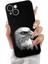 iPhone 14 Plus ile Uyumlu Kartal (0214C) Tasarımlı Siyah Lansman Kılıf 2