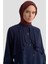 Aksesuar Detaylı Tencel Tunik 25K4945 Lacivert 1
