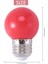 E27 LED Işık Sıcak Kırmızı Ampul Plastik Ampul (0,5W Güç, Kırmızı) (Yurt Dışından) 4