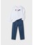 Mayaoral 04-10 Yaş Erkek Çocuk Lacivert Eşofman Takımı - Laci-Beyaz 1