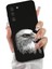 Samsung Galaxy S21 Fe ile Uyumlu Kartal (0214C) Tasarımlı Siyah Lansman Kılıf 2