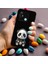 Xiaomi Redmi 12C ile Uyumlu Sevimli Panda (0214D) Tasarımlı Siyah Lansman Kılıf 3