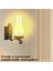 Yatak Odası Için Cam ve Mood Light Dekoratif Lambadan Oluşan Vintage Rustik Duvar Lambası (Ampul Içermez) (Yurt Dışından) 5