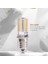 E17 Soket 5W 64 LED Ampul 3014 Smd Işık Sıcak Beyaz Ac 110V-220V (Yurt Dışından) 3