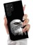Samsung Galaxy S23 Ultra ile Uyumlu Kartal (0214C) Tasarımlı Siyah Lansman Kılıf 2