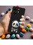 Tecno Spark 20 ile Uyumlu Sevimli Panda (0214D) Tasarımlı Siyah Lansman Kılıf 3