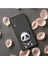 Samsung Galaxy A22 ile Uyumlu Sevimli Panda (0214D) Tasarımlı Siyah Lansman Kılıf 7