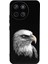 Realme 11 ile Uyumlu Kartal (0214C) Tasarımlı Siyah Lansman Kılıf 1