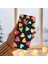 Tecno Spark 30 Pro ile Uyumlu Tropikal Kalpler (0214B) Tasarımlı Siyah Lansman Kılıf 6