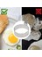 4 Adet Yumurta Kızartma Halkası Paslanmaz Çelik Omlet Modeli Pankek Halkaları Daire Yuvarlak Kızarmış Haşlama Kalıbı Saplı S (Yurt Dışından) 2