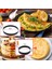 3 Paket Izgarada Kızartma Yumurta Halkası, 3,5 Inç Yumurta Halkası, 6 Inç Krep Kalıbı, 8 Inç Omlet Halkası Yapışmaz (Yurt Dışından) 3