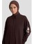 Nakışlı Tunik 25KD1110 Kahverengi 1