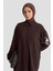 Nakışlı Tunik 25KD1110 Kahverengi 3