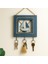 Duvar Anahtarlık Askısı Ahşap Dekoratif Yelkenli Çerçeve 1