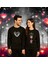 Unisex Sevgililer Günü Baskılı Yetişkin Swaetshirt 3 Iplik Şardonlu 1