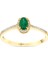0.10 Karat Zümrüt Taşlı Pırlanta Yüzük 4