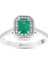0.10 Karat Zümrüt Taşlı Pırlanta Yüzük 1