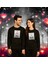 Unisex Sevgililer Günü Baskılı Yetişkin Swaetshirt 3 Iplik Şardonlu 1