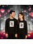 Unisex Sevgililer Günü Baskılı Yetişkin Swaetshirt 3 Iplik Şardonlu 1