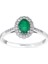 0.20 Karat Zümrüt Taşlı Pırlanta Fantezi Yüzük 1