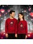 Unisex Sevgililer Günü Baskılı Yetişkin Swaetshirt 3 Iplik Şardonlu 1