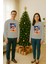 Unisex Happy New Year Yılbaşı Baskılı Yetişkin ve Çocuk Sweatshirt 3 Iplik Şardonlu Kumaş 2