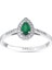 0.12 Karat Zümrüt Taşlı Pırlanta Yüzük 1