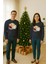 Unisex Happy New Year Yılbaşı Baskılı Yetişkin ve Çocuk Sweatshirt 3 Iplik Şardonlu Kumaş 2