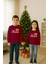 Unisex Happy New Year Yılbaşı Baskılı Yetişkin ve Çocuk Sweatshirt 3 Iplik Şardonlu Kumaş 3