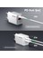 SL-ECG45 Type Usb-C 45W Pd + 18W USB Qc 3.0 Gan Beyaz Hızlı Ev Şarj Adaptörü 4