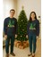 Unisex Happy New Year Yılbaşı Baskılı Yetişkin ve Çocuk Sweatshirt 3 Iplik Şardonlu Kumaş 2