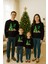 Unisex Happy New Year Yılbaşı Baskılı Yetişkin ve Çocuk Sweatshirt 3 Iplik Şardonlu Kumaş 1