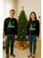 Unisex Happy New Year Yılbaşı Baskılı Yetişkin ve Çocuk Sweatshirt 3 Iplik Şardonlu Kumaş 2