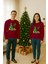 Unisex Happy New Year Yılbaşı Baskılı Yetişkin ve Çocuk Sweatshirt 3 Iplik Şardonlu Kumaş 2
