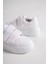 Valencıa Bağcıksız Cırt Cırtlı Ortopedik Taban Kadın Sneaker Spor Ayakkabı Cbt - Beyaz 5