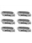 6x Araba Harita Dome Light 3B0947291 B Volkswagen Golf Passat Tiguan Caddy Skoda Gray (Yurt Dışından) 1