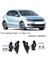 Araba Ön Head Light Lamba Braket Klipsi Onarım Kiti Vw Polo Için Far Far Braket Tutucu Taban 2009-2017 6R0998226 (Yurt Dışından) 2