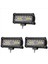 3x 7 Inç 120W Combo LED Işık Çubukları Iş Için Spot Taşkın Işın Offroad Boat Araba Traktör Kamyonu 4x4 Suv Atv 12V 24V (Yurt Dışından) 1
