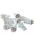 10 x Araba Beyaz 4 LED T10 168 Ampul Işık Lambası 12V (Yurt Dışından) 4