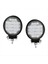 4 Inç Yuvarlak LED Iş Lambası 2pcs 72W Offroad Araçları Için Sel Lambası Kamyon Traktör Arabası Tekne Atv Utv (Yurt Dışından) 2