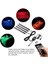 8x DC12V 9 LED Rgb Otomobil Iç Atmosfer Ayak Boşluğu Şeridi Işık USB Şarj Cihazı (Yurt Dışından) 4