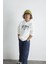 Pamuklu Loose Fit Logolu Kapüşon Yaka Sweat Erkek Çocuk Sweat 6S10167 2